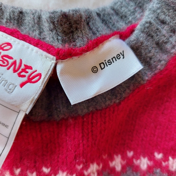 Disney Christmas Mickey Mouse Sweater, 3-6M - Picture 5 of 10